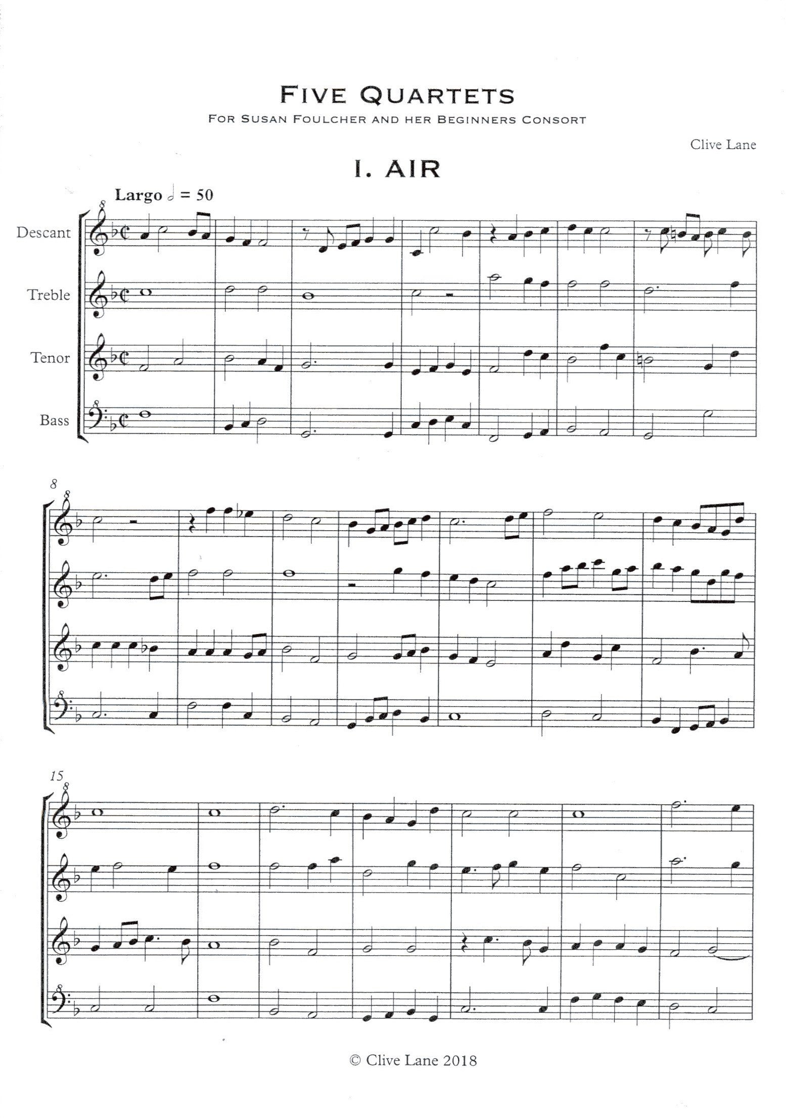 Five Quartets