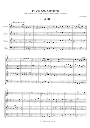 Five Quartets