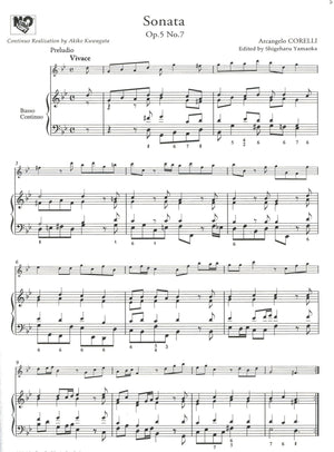 Corelli Recorder Sonatas Op.5 No. 7, 8 and 9