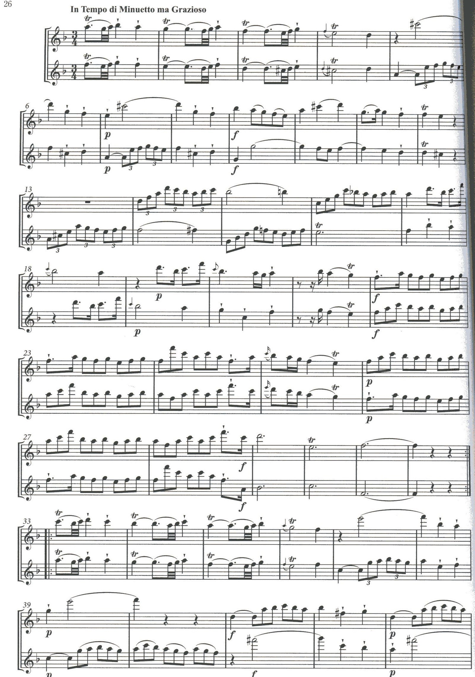 Qantz Six Duets for Two Recorder Op.2
