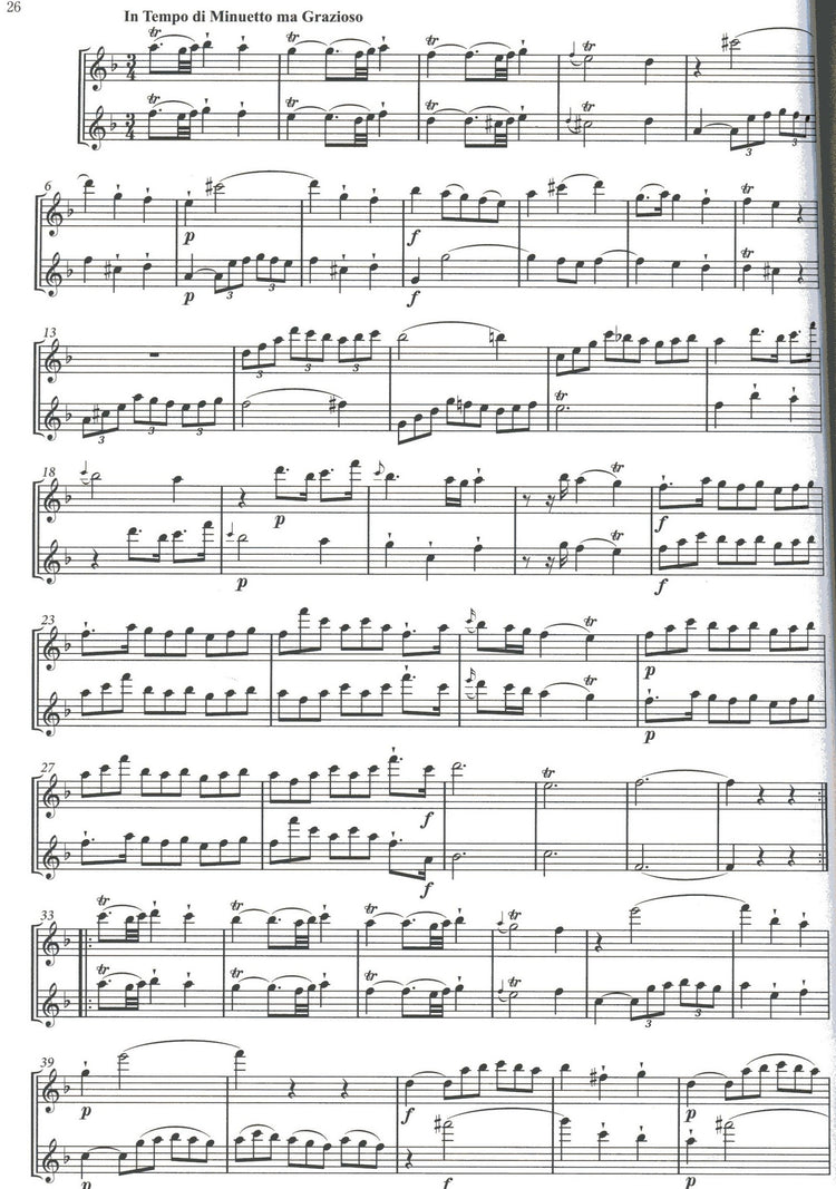 Qantz Six Duets for Two Recorder Op.2