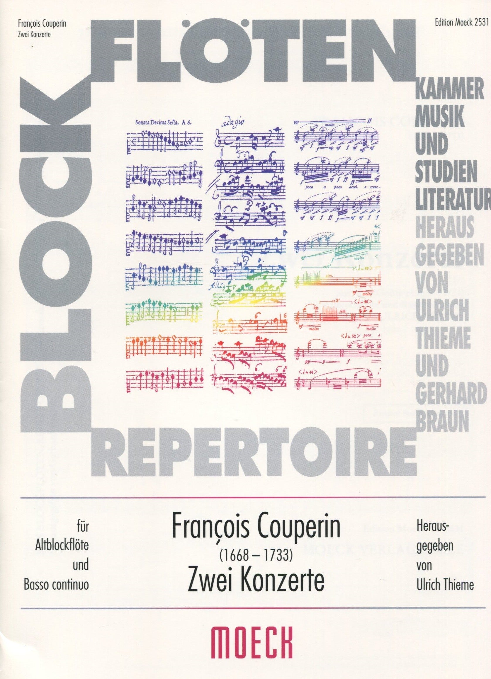 Two Concerts from Les Gouts Reunis Couperin