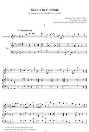 Sonata in C minor