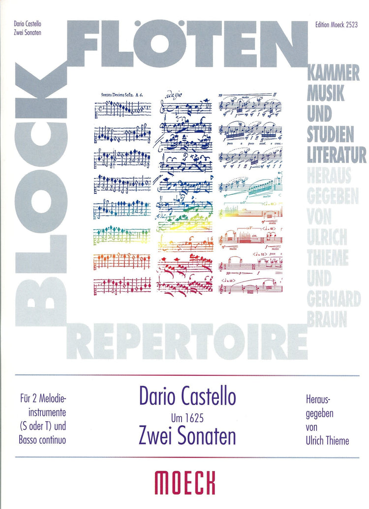 Two Sonatas for 2 Recorders and Basso Continuo