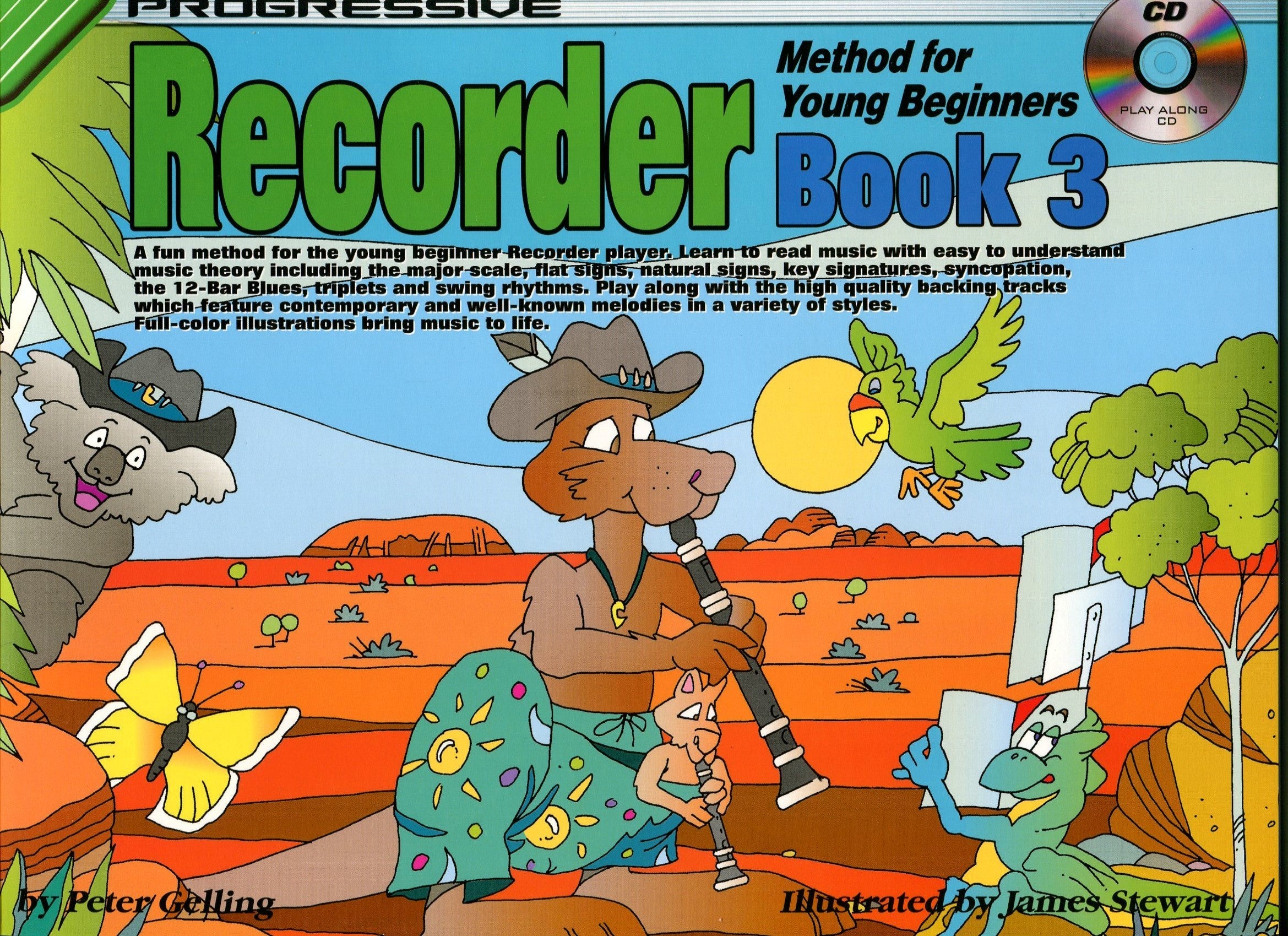 Progressive Recorder Method for Your Beginner Book 3