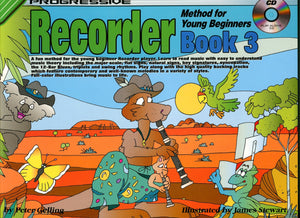 Progressive Recorder Method for Your Beginner Book 3