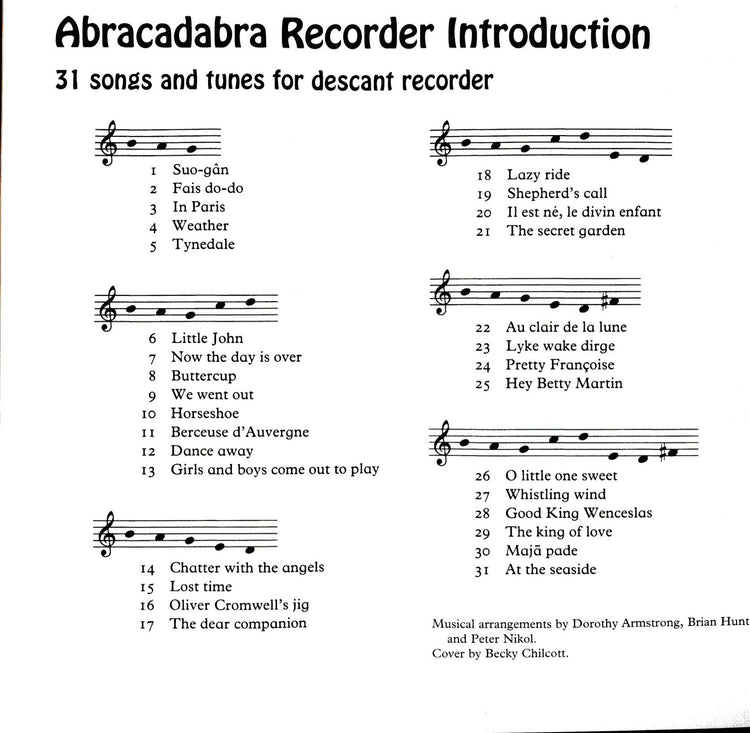 Abracadabra Introduction