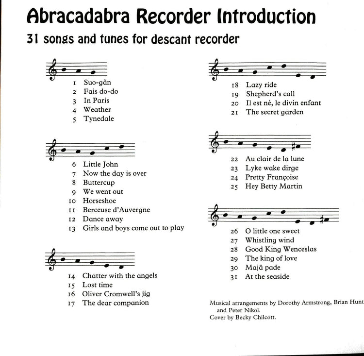 Abracadabra Introduction