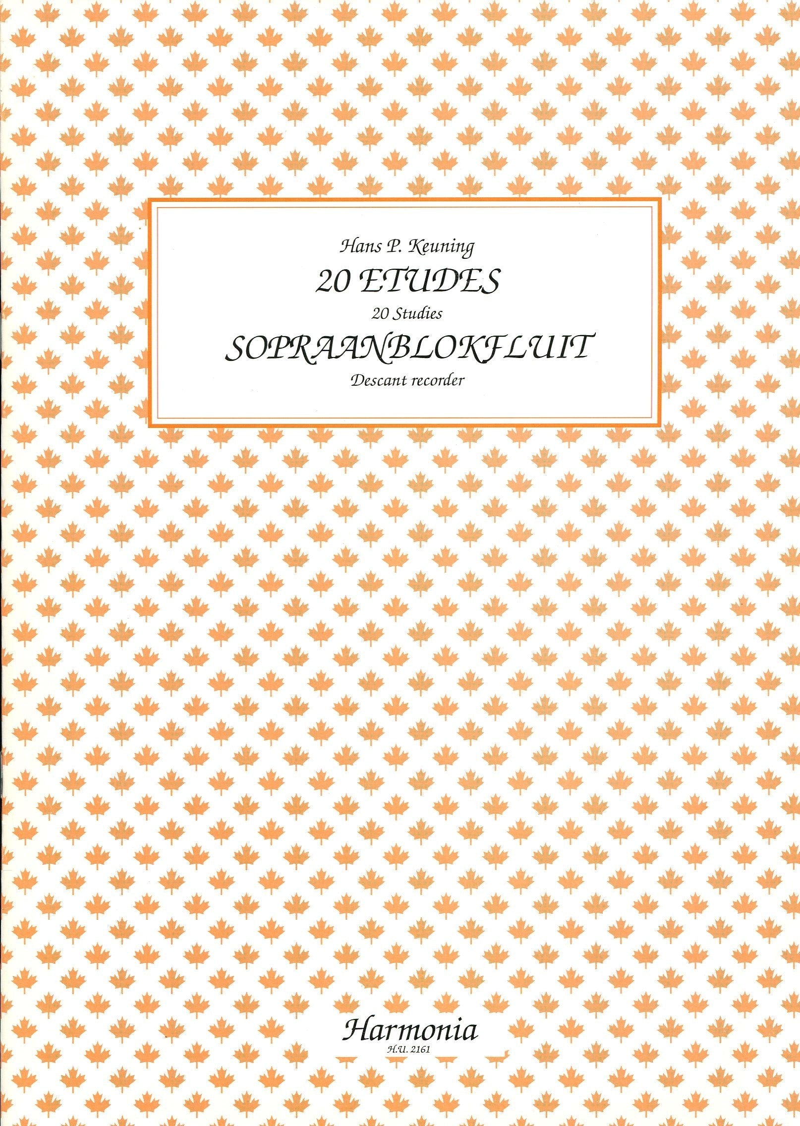25 Etudes for Descant Recorder