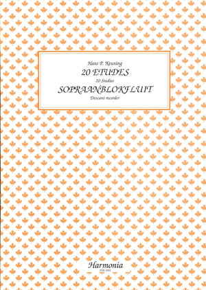 25 Etudes for Descant Recorder