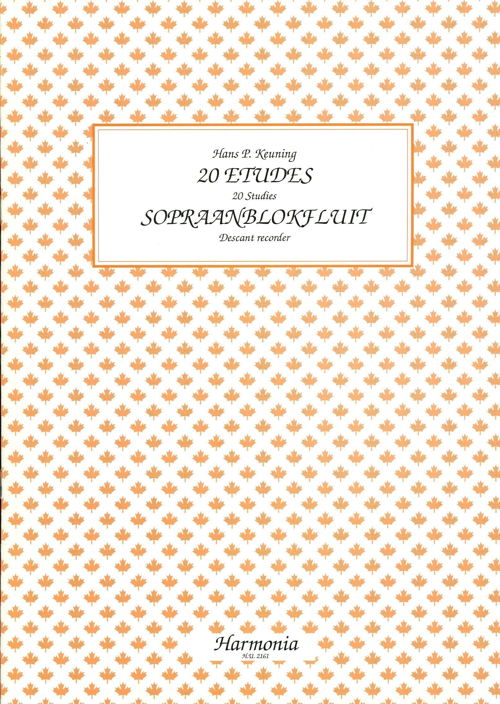 25 Etudes for Descant Recorder