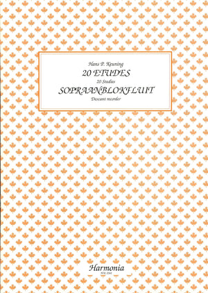 25 Etudes for Descant Recorder