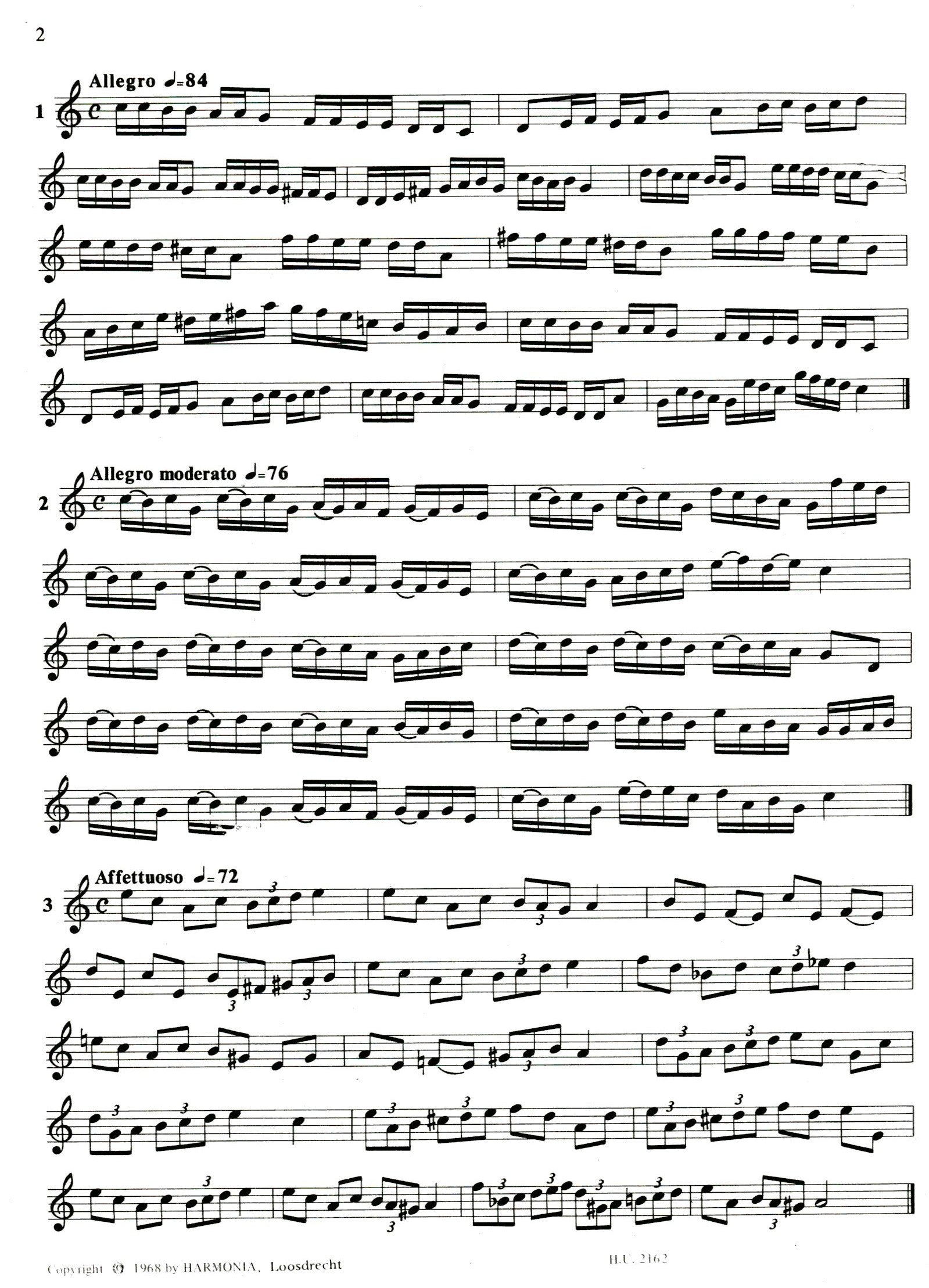 Ten Difficult Studies for Descant Recorder