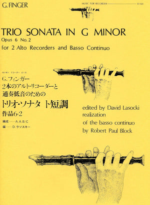 Trio Sonata in G minor Op 6 No 2