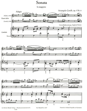 Sonata in F Major Op 5 No 4