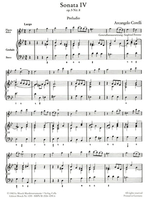 Sonata IV G minor Op 5 No 8