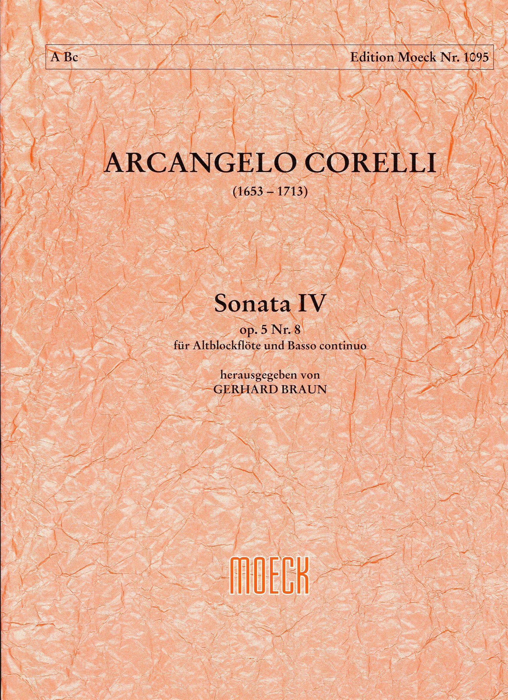 Sonata IV G minor Op 5 No 8