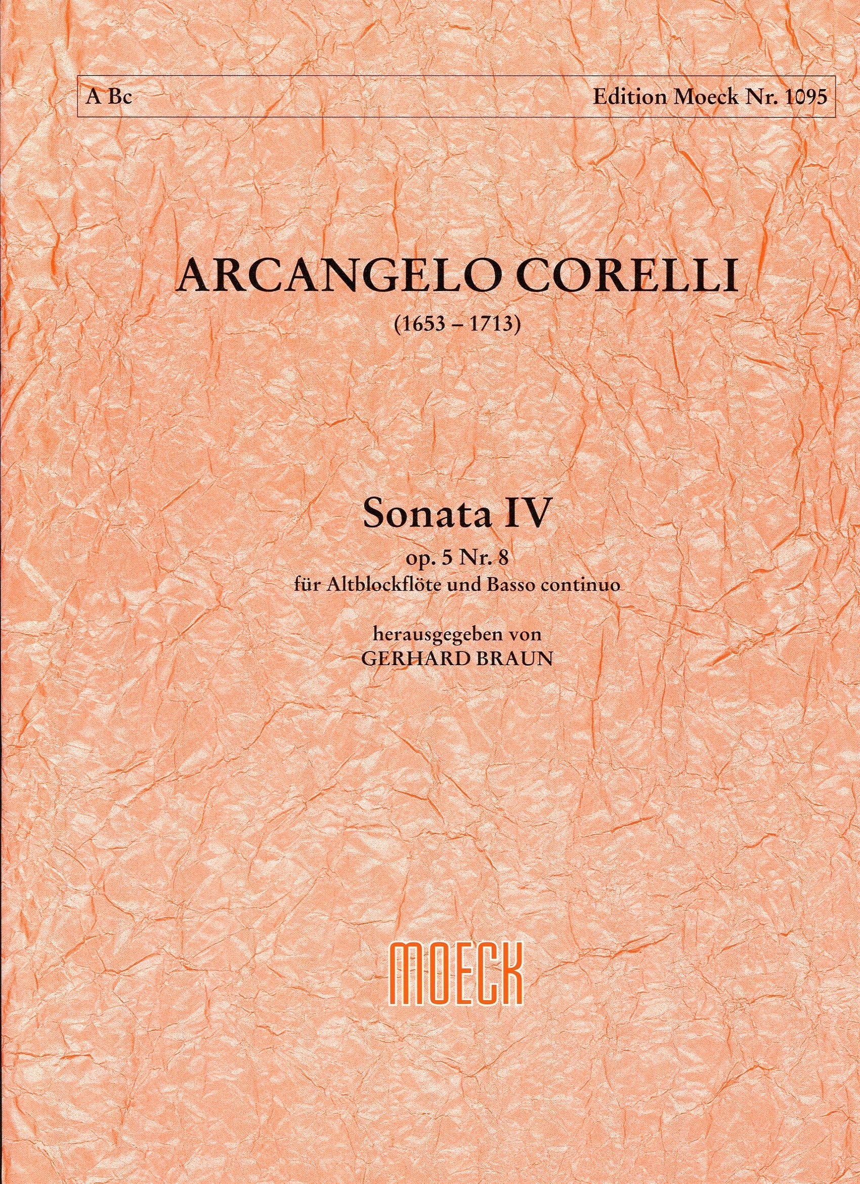 Sonata IV G minor Op 5 No 8