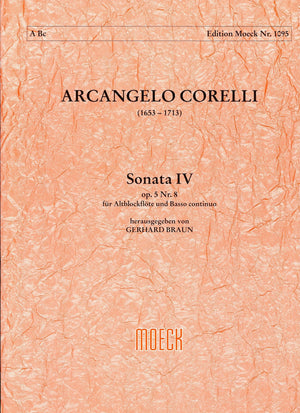 Sonata IV G minor Op 5 No 8