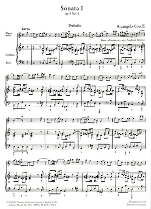 Sonata I C Major Op.5 No.9