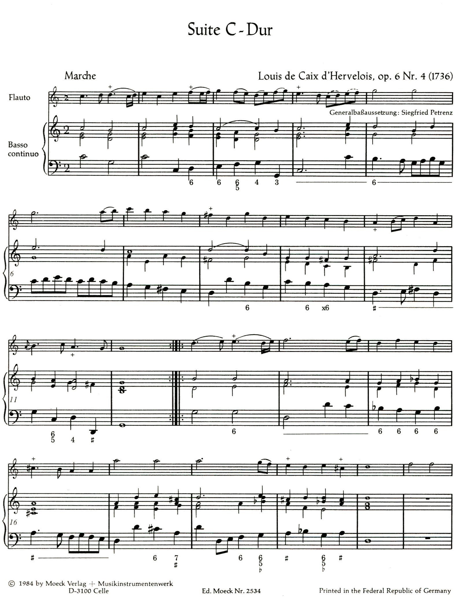 Suite C Major Op.6 No.4