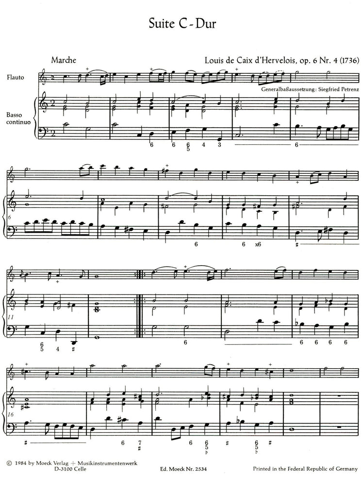 Suite C Major Op.6 No.4