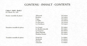 2nd Livre de Pieces for Recorder and Basso Continuo