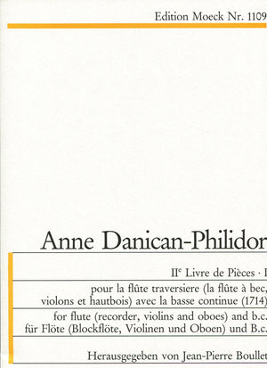 2nd Livre de Pieces for Recorder and Basso Continuo