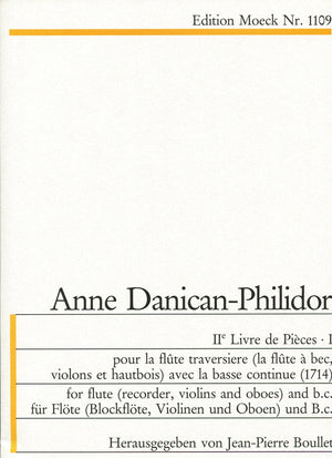 2nd Livre de Pieces for Recorder and Basso Continuo