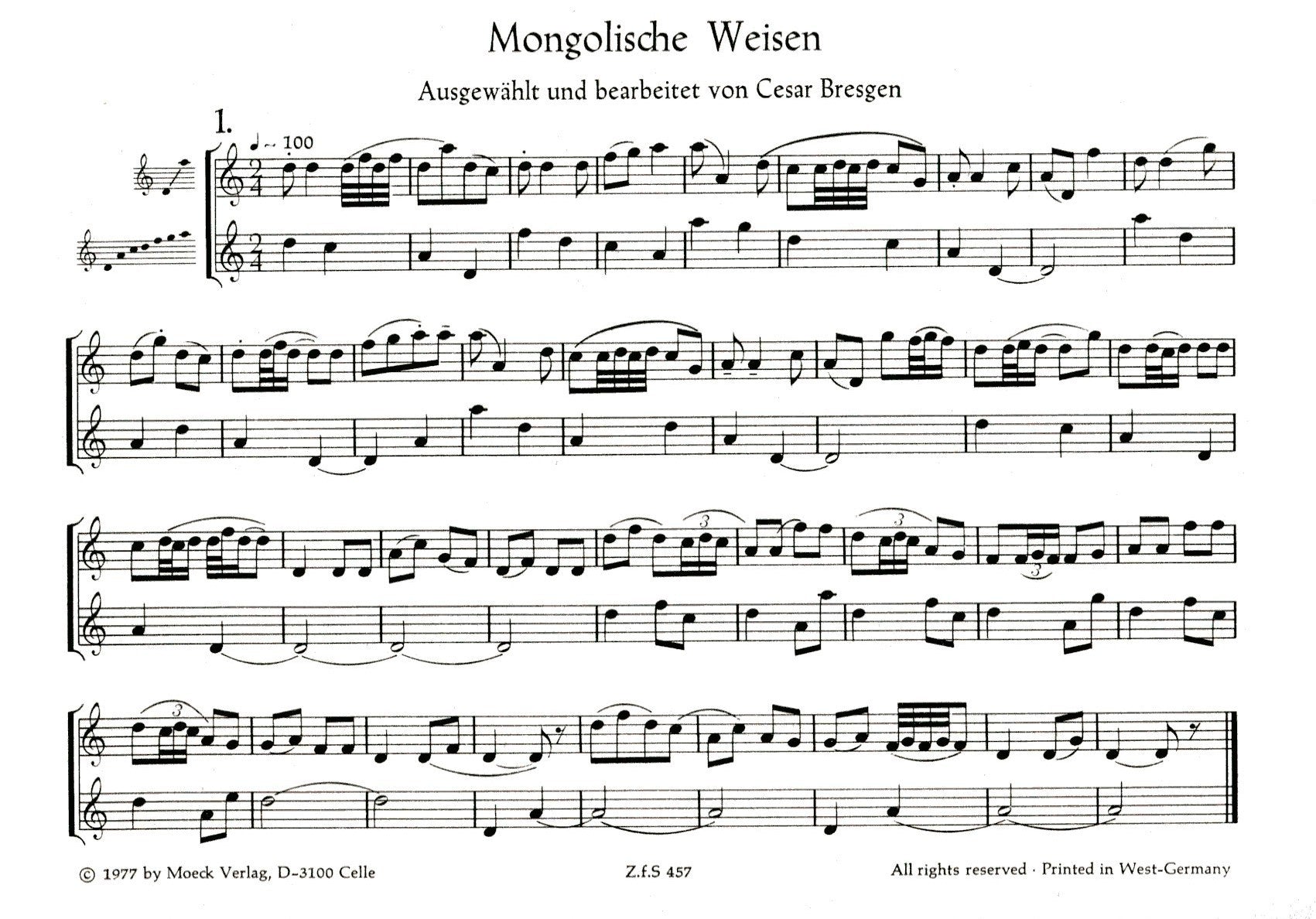 Mongolian folk Music