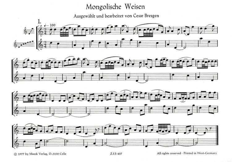 Mongolian folk Music