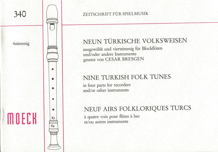 Nine Turkish Folk Tunes