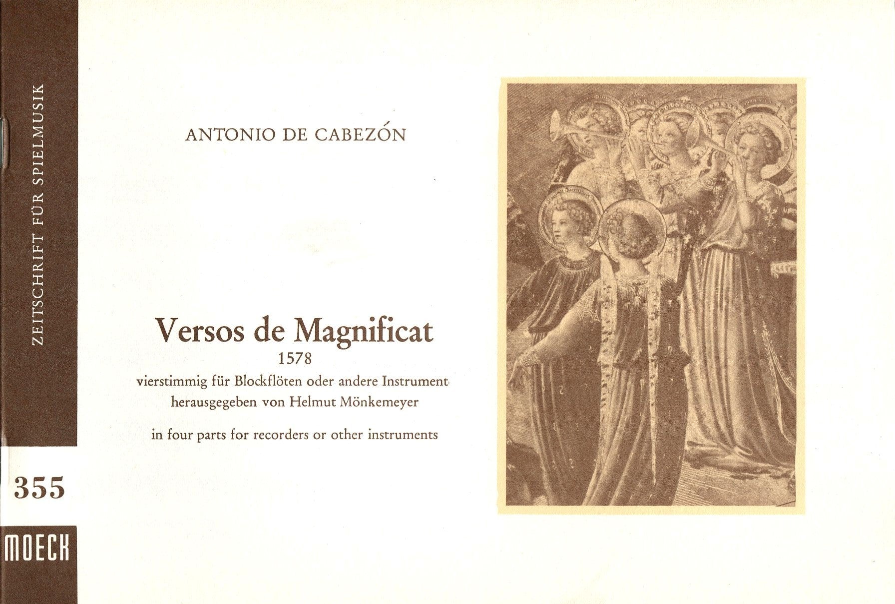 Versos de Magnificat, Versos del primer tono, 1578