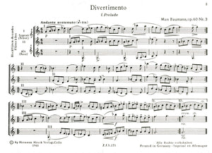 Divertimento for three recorders