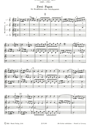 Two Fugues