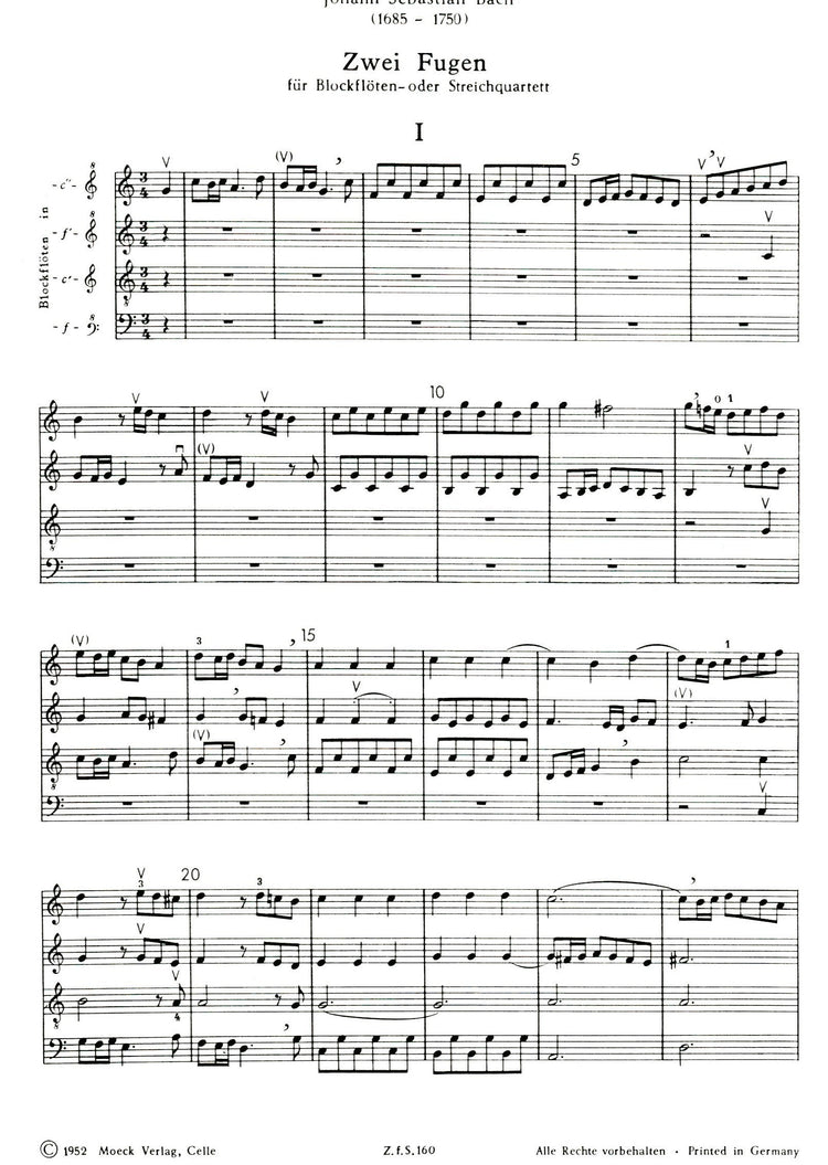 Two Fugues
