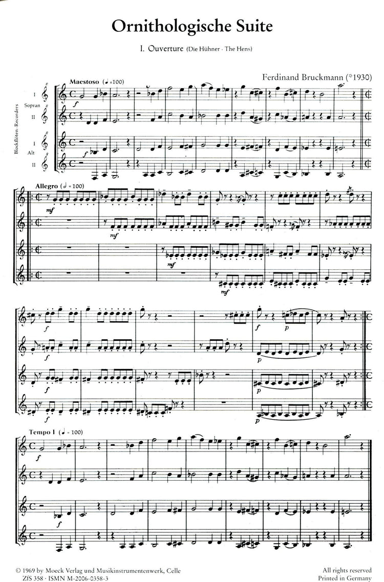 Ornithological Suite