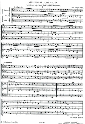 Old Hungarian Tunes