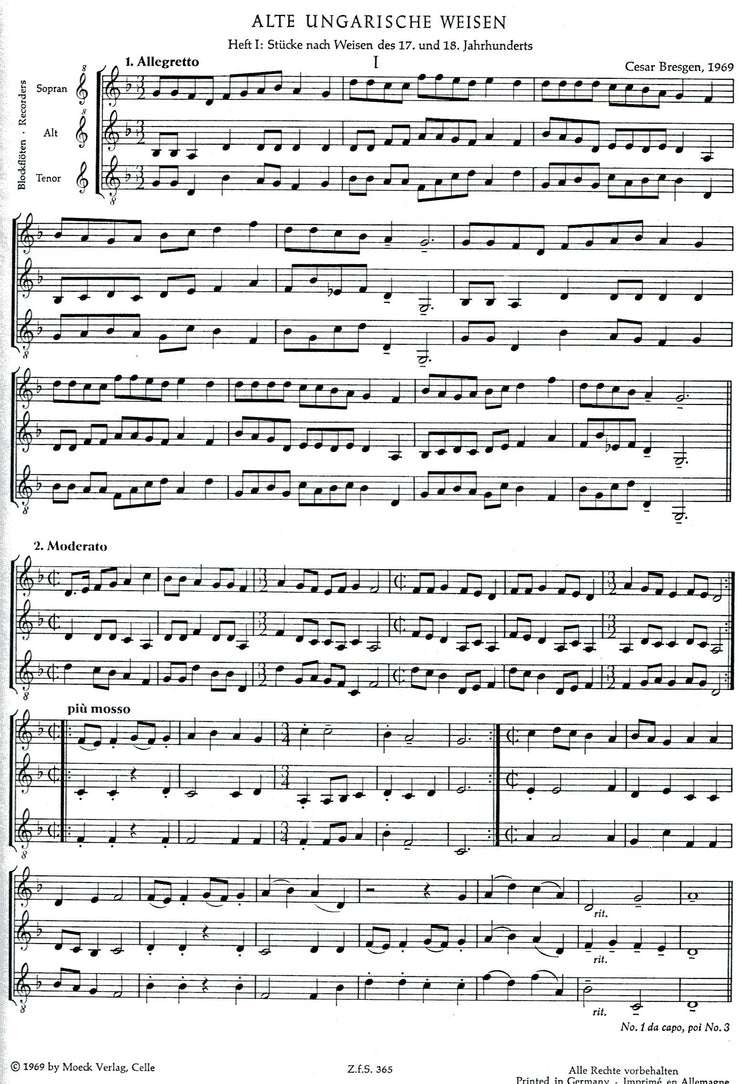 Old Hungarian Tunes