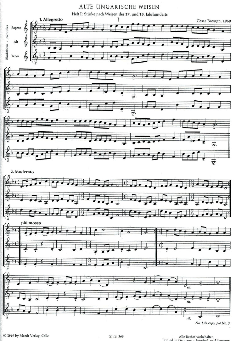 Old Hungarian Tunes