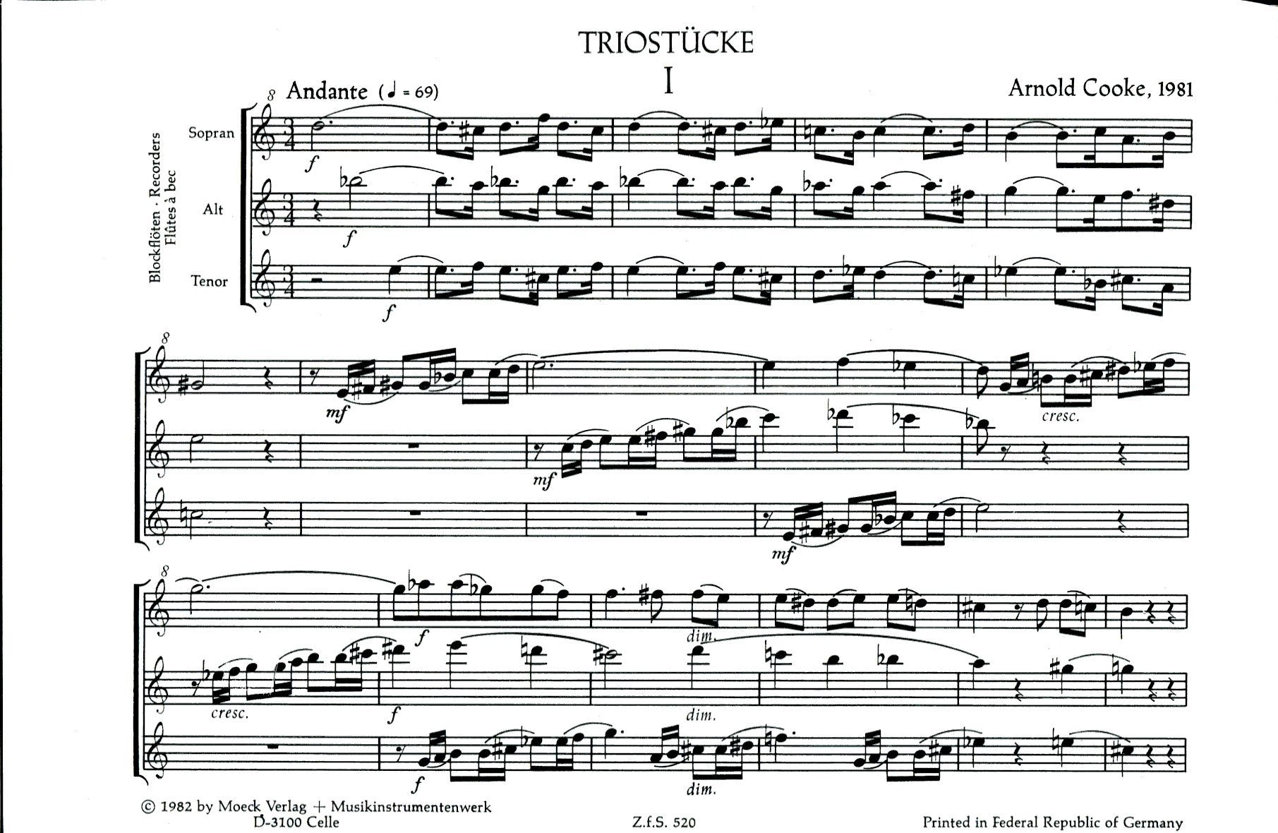 Pieces for Three