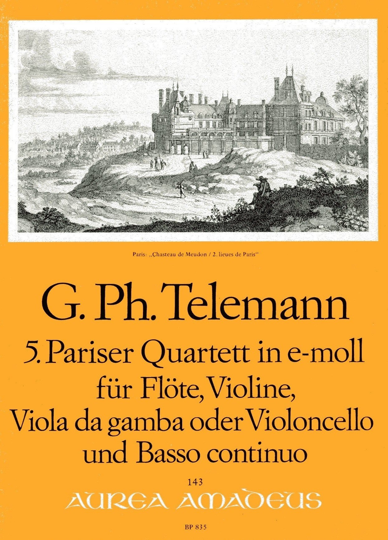 Paris Quartet no 5 in e minor