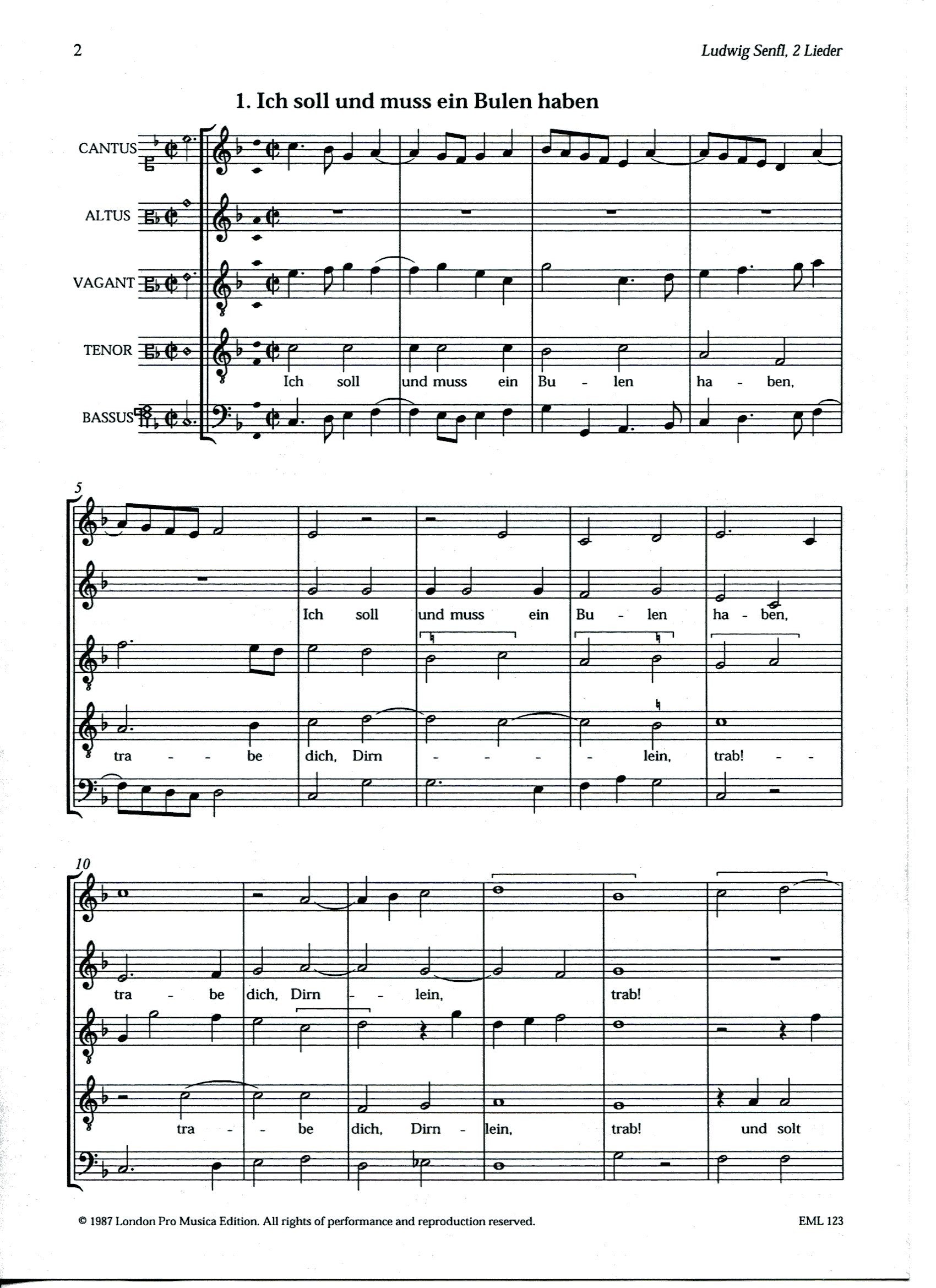 2 Lieder