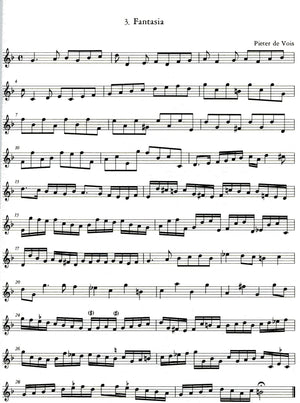 "T'Uitnement Kabinet, 1646, 1649", Vol I: Works  for Descant or other melody instrument