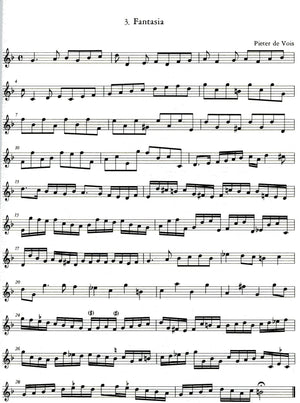 T'Uitnement Kabinet, 1646, 1649, Vol I: Works  for Descant or other melody instrument