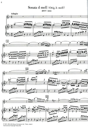 4 Violin Sonatas BWV 1014, 1016, 1017, 1019