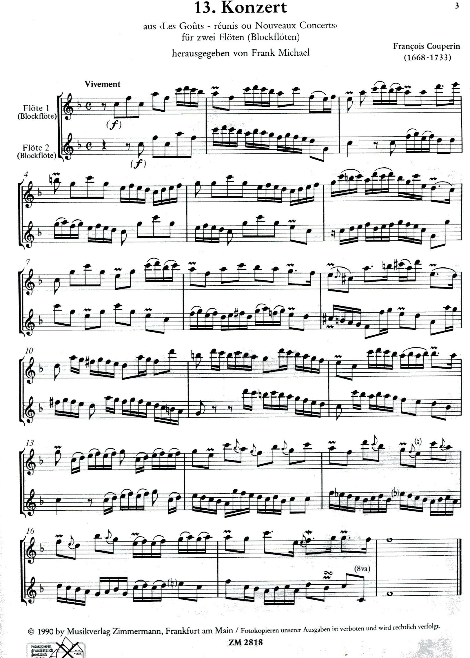 Concerto No 13