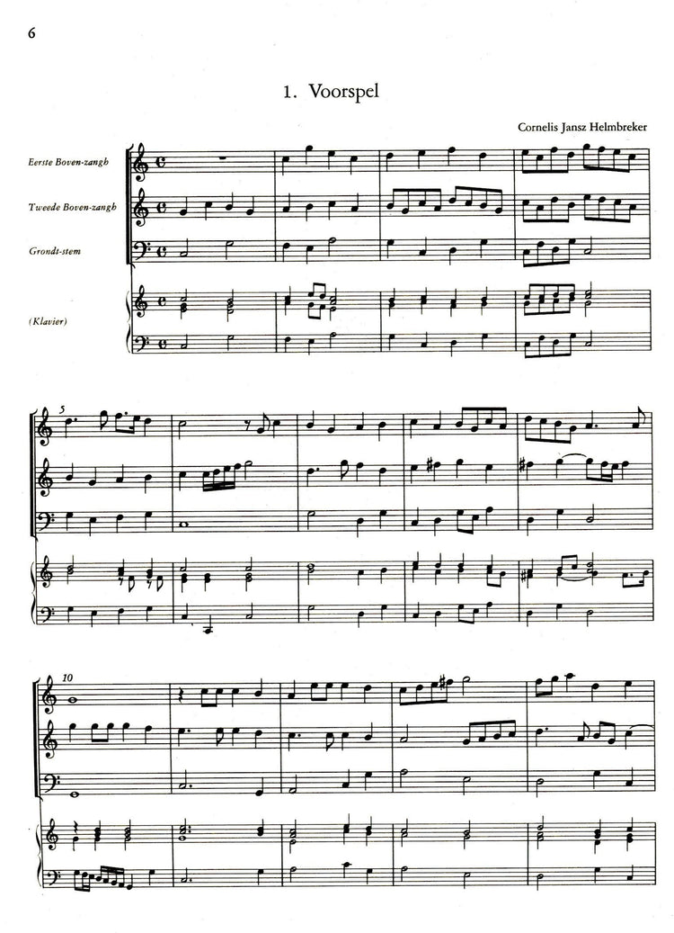 T Uitnement Kabinet, 1646, 1649, Vol X: Works for 2 Melody Instruments and Basso Continuo