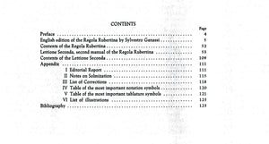 Regola Rubertina A Manuel of Playing the Viola da Gamba and of Playing the Lute