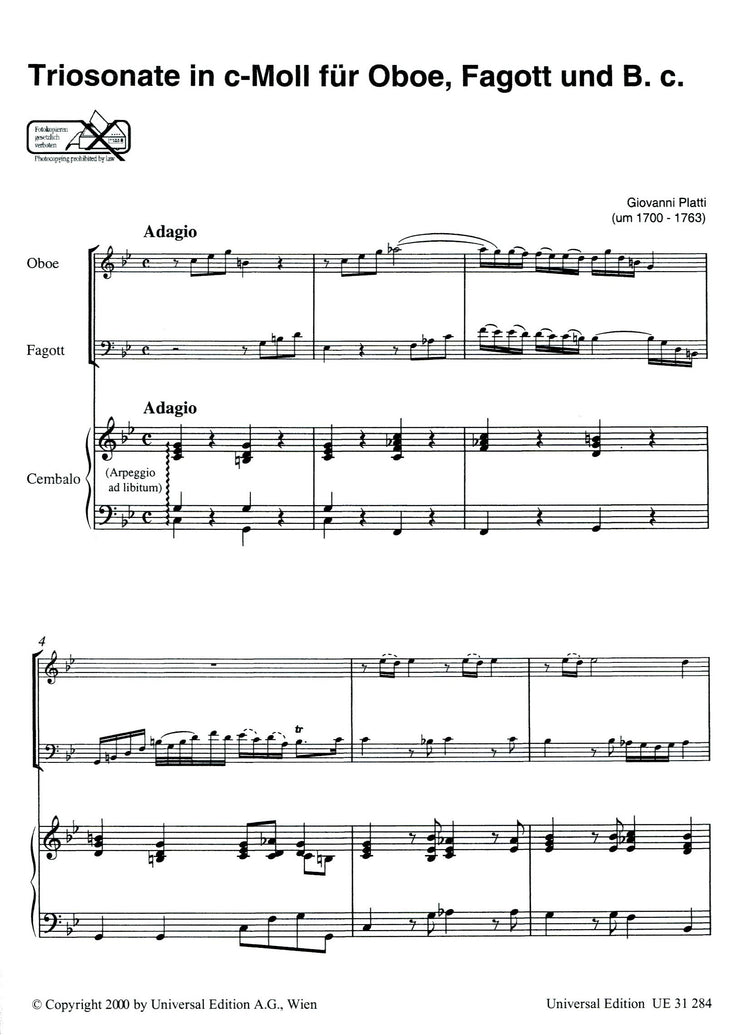 Triosonata in c minor